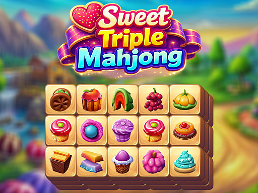 Sweet Triple Mahjong game thumbnail