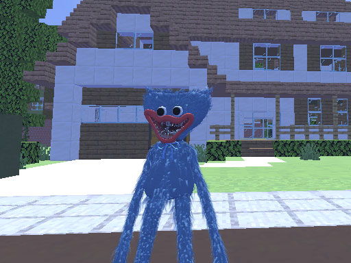 Huggy Wuggy in Minecraft game thumbnail