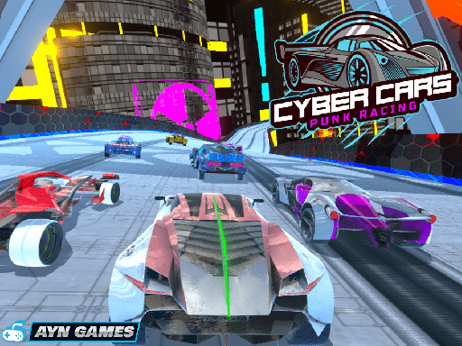 Cyber Cars Punk Racing game thumbnail