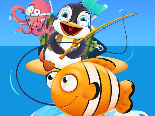 Baby Penguin Fishing game thumbnail