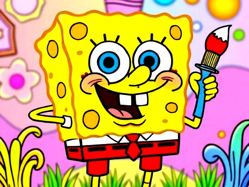 Easy Coloring Spongy Adventure game thumbnail