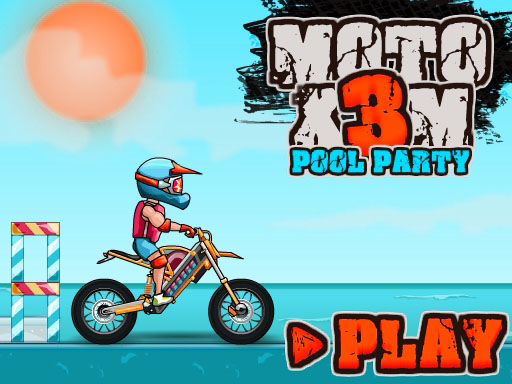 Moto X3M Pool Party Game game thumbnail