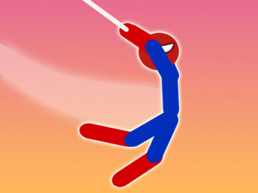 Super Hero Flip: Spider Stickman Hook game thumbnail