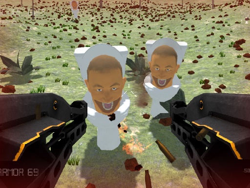 Shooting Survival Skibidi Toilet game thumbnail