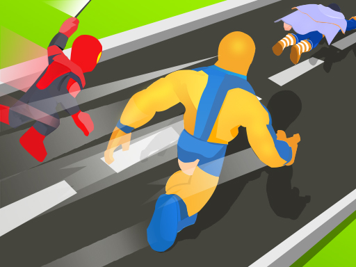 Superhero Transform Change Race game thumbnail