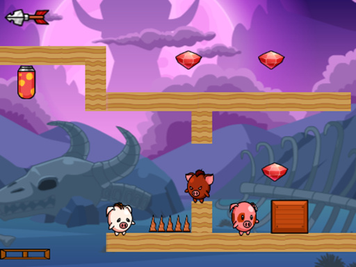 Pig Bros Adventure game thumbnail